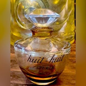 Vintage Huit-Huit perfume bottle by Pierre Sterlé